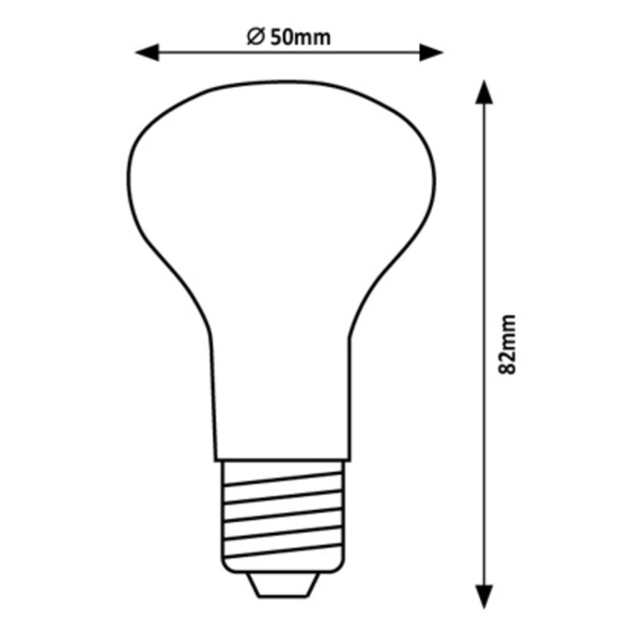 Rabalux - LED glödlampa R50 E14/5W/230V 4000K