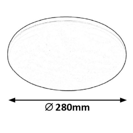 Rabalux 7979 - LED Utomhus Takbelysning ERIC LED/24W/230V IP64