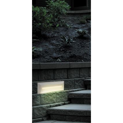 Rabalux 8011 - LED Utomhus Väggbelysning PUEBLO 1xLED/1,6W