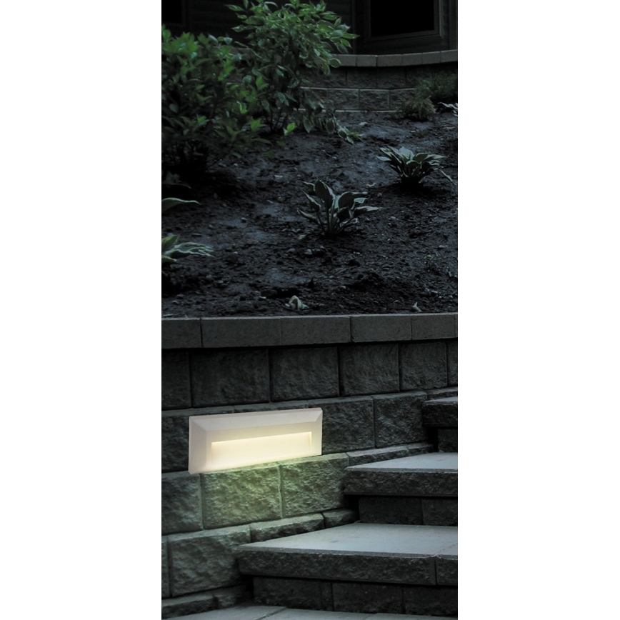Rabalux 8011 - LED Utomhus Väggbelysning PUEBLO 1xLED/1,6W
