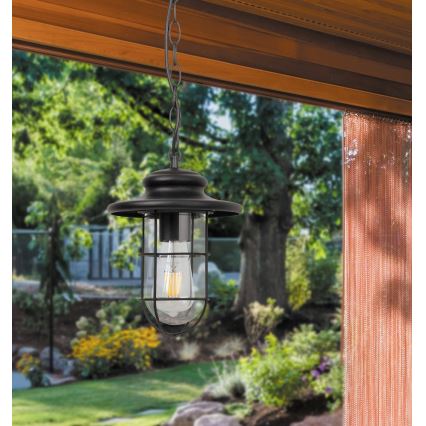Rabalux 8070 - Utomhus Hängande lampa PAVIA 1xE27/60W/230V IP44