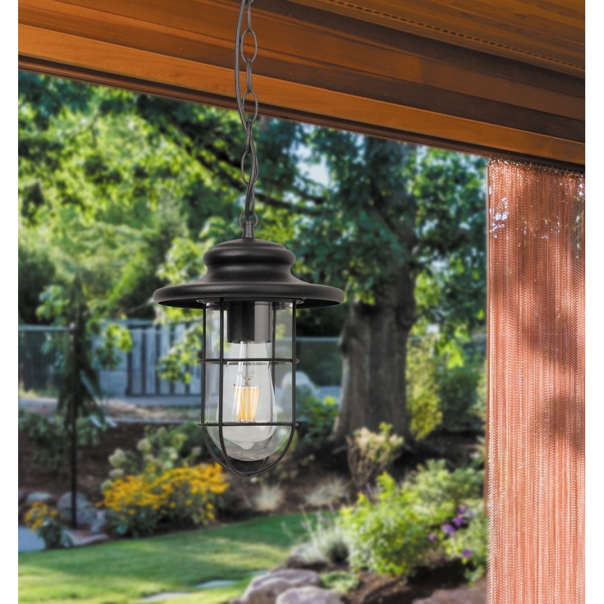 Rabalux 8070 - Utomhus Hängande lampa PAVIA 1xE27/60W/230V IP44