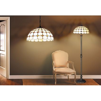 Rabalux 8078 - Golvlampa MARVEL 2xE27/60W/230V