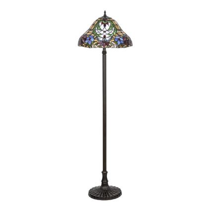 Rabalux 8088 - TIFFANY Golvlampa MIRELLA 2xE27/60W/230V