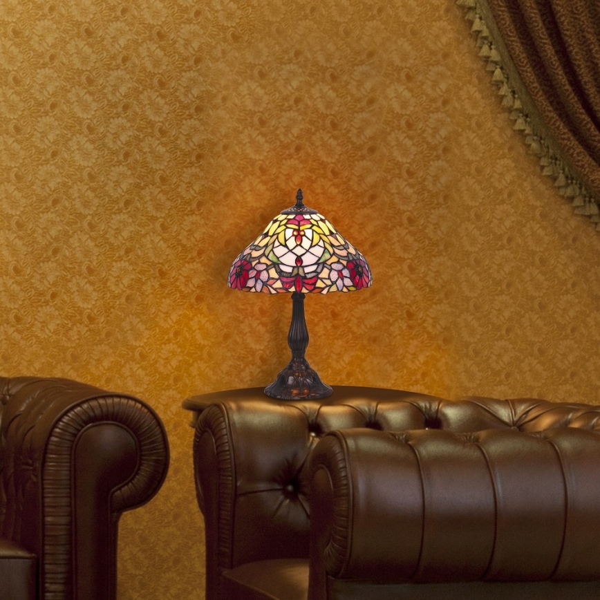 Rabalux 8090 - TIFFANY Bordslampa MIRELLA 1xE27/60W/230V