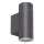 Rabalux 8119 - Utomhus Väggbelysning PHOENIX 2xGU10/10W/230V IP54 grå