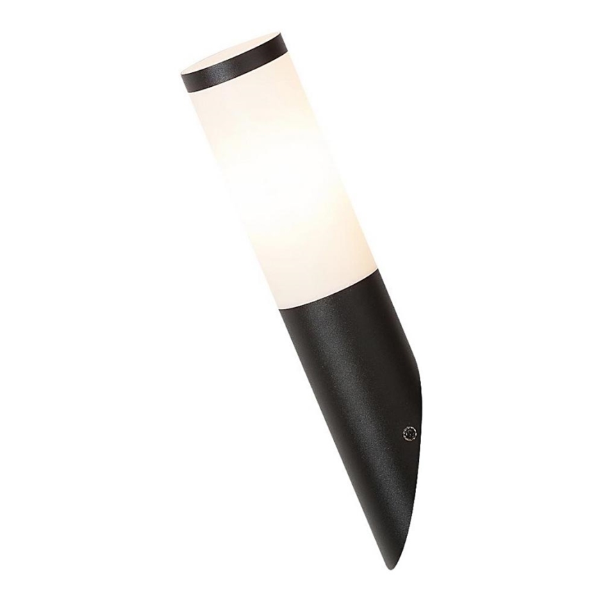 Rabalux 8145 - Utomhus Väggbelysning Svart Fackla 1xE27/25W/230V IP44