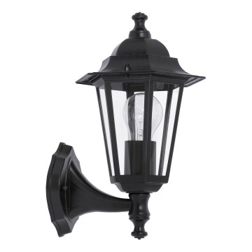 Rabalux 8204 - Utomhus Väggbelysning VELENCE 1xE27/60W/230V