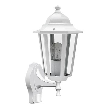 Rabalux 8216 - Utomhus Väggbelysning med sensor VELENCE 1xE27/60W/230V