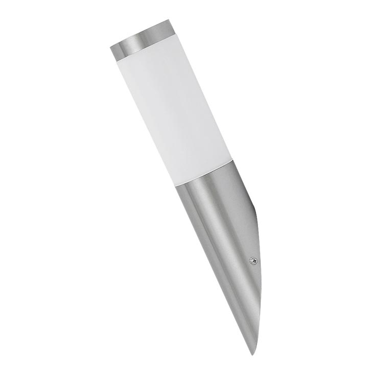 Rabalux 8261 - Utomhus Väggbelysning INOX Fackla 1xE27/25W