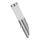 Rabalux 8266 - Utomhus Väggbelysning med sensor INOX Fackla 1xE27/25W/230V IP44