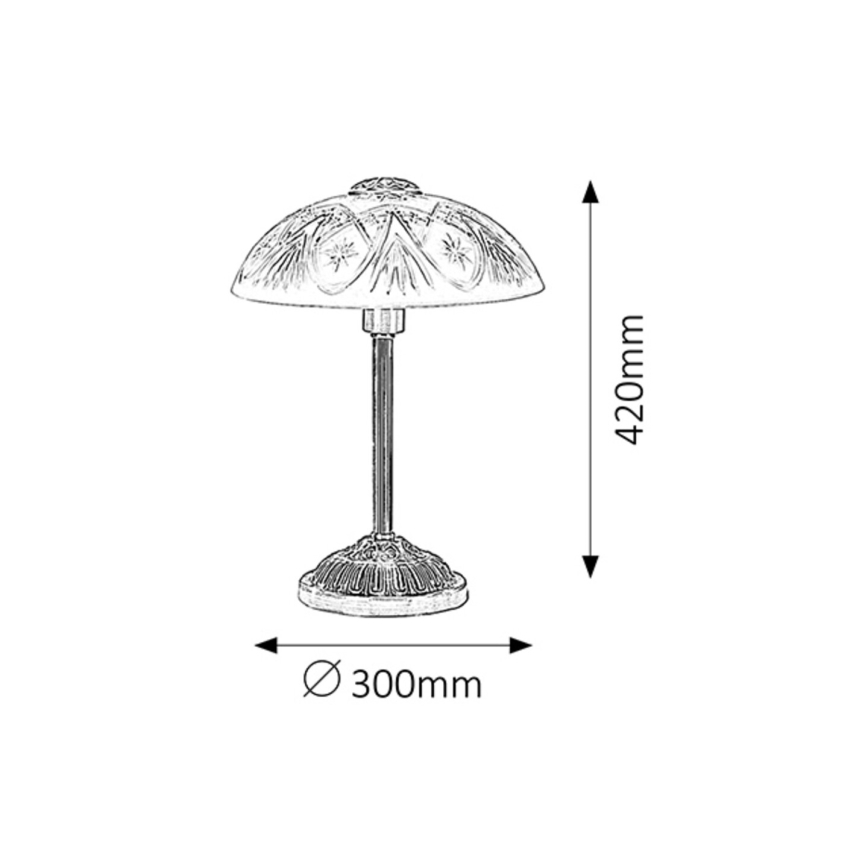 Rabalux 8634 - Bordslampa ANNABELLA 1xE14/40W/230V
