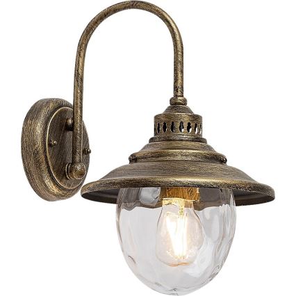 Rabalux 8677 - Utomhus Väggbelysning BARCELONA 1xE27/60W/230V