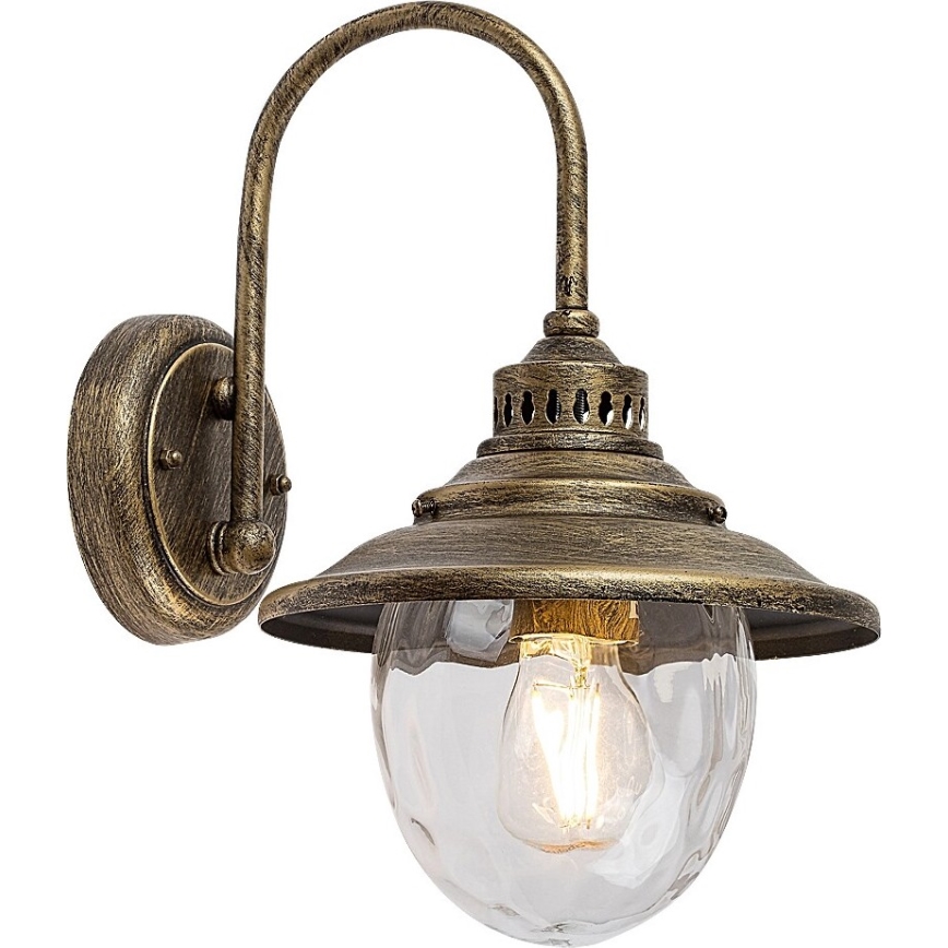 Rabalux 8677 - Utomhus Väggbelysning BARCELONA 1xE27/60W/230V