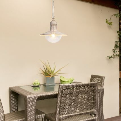 Rabalux 8740 - Utomhus Hängande lampa OSLO 1xE27/60W