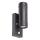 Rabalux 8835 - Utomhus Väggbelysning med sensor MEDINA 2xGU10/10W/230V IP44 svart