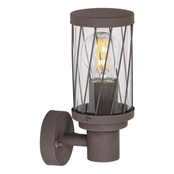 Rabalux 8888 - Utomhus Väggbelysning BUDAPEST 1xE27/40W/230V IP44
