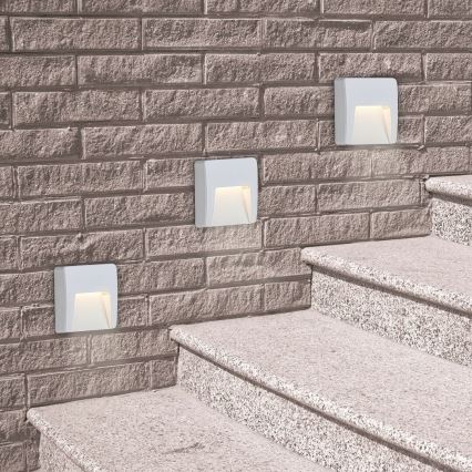 Rabalux 8893 - LED Utomhus Väggbelysning TRENTO LED/3W/230V IP65