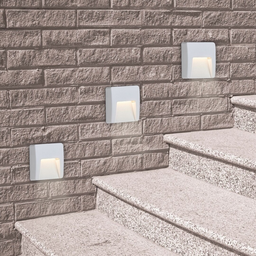 Rabalux 8893 - LED Utomhus Väggbelysning TRENTO LED/3W/230V IP65