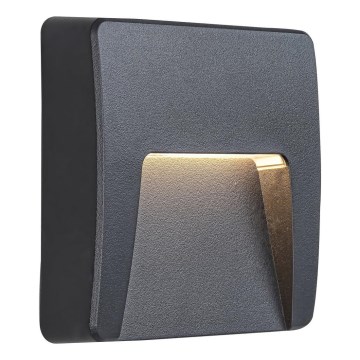 Rabalux 8894 - LED Utomhus Väggbelysning TRENTO LED/3W/230V IP65