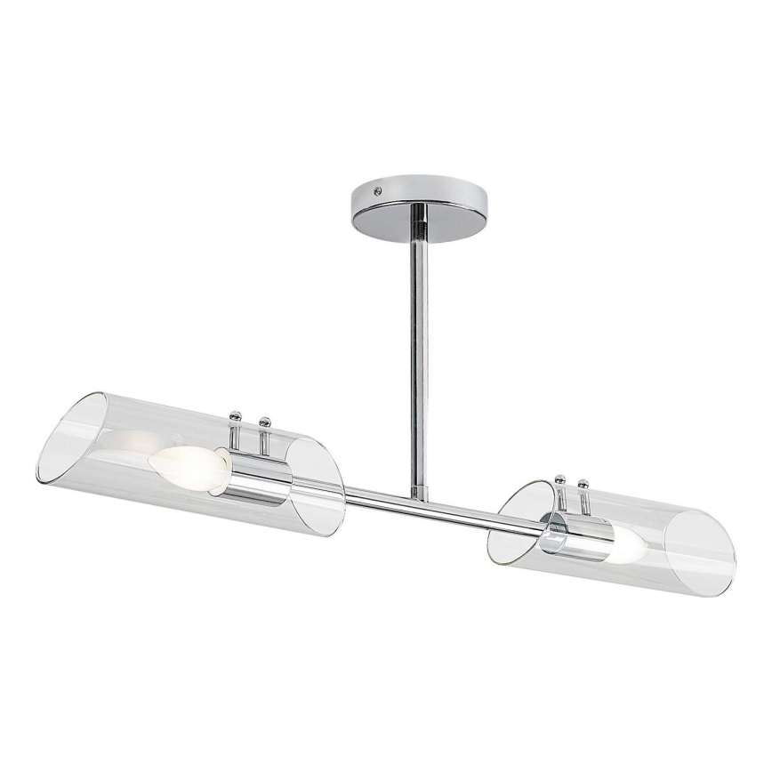 Rabalux - Badrum hängande ljuskrona 2xE14/12W/230V IP44 skinande krom