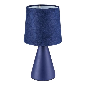 Rabalux - Bordslampa 1xE14/40W/230V blå