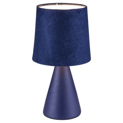 Rabalux - Bordslampa 1xE14/40W/230V blå