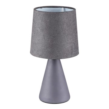 Rabalux - Bordslampa 1xE14/40W/230V grå