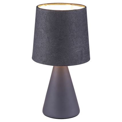 Rabalux - Bordslampa 1xE14/40W/230V grå