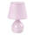 Rabalux - Bordslampa 1xE14/40W/230V rosa