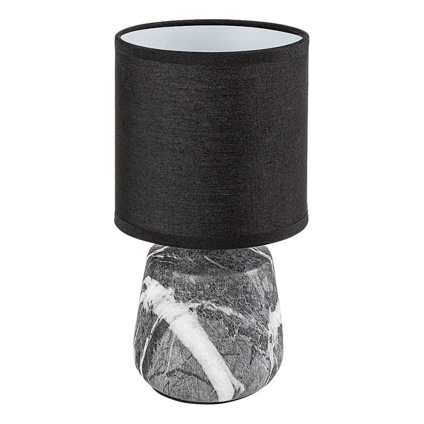 Rabalux - Bordslampa 1xE14/40W/230V svart/marmordekor