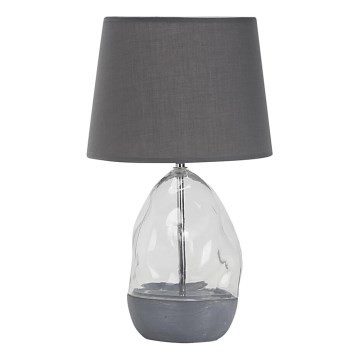 Rabalux - Bordslampa 1xE27/40W/230V grå