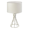 Rabalux - Bordslampa 1xE27/40W/230V guld/vit