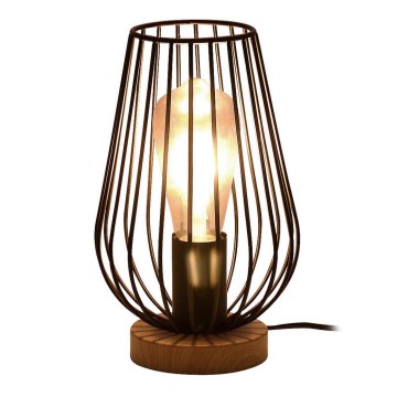 Rabalux - Bordslampa 1xE27/40W/230V svart