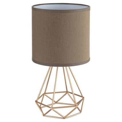 Rabalux - Bordslampa E14/40W/230V brun