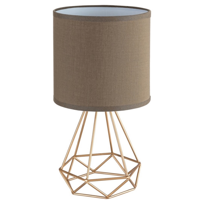 Rabalux - Bordslampa E14/40W/230V brun