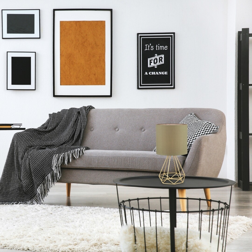 Rabalux - Bordslampa E14/40W/230V brun