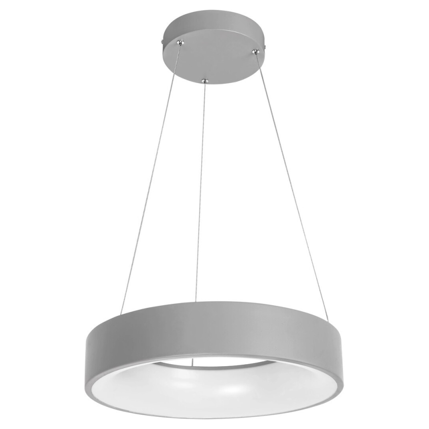Rabalux - Dimbar LED-lampakrona med snöre LED/24W/230V ROUND + Fjärrstyrd 3000-6000K