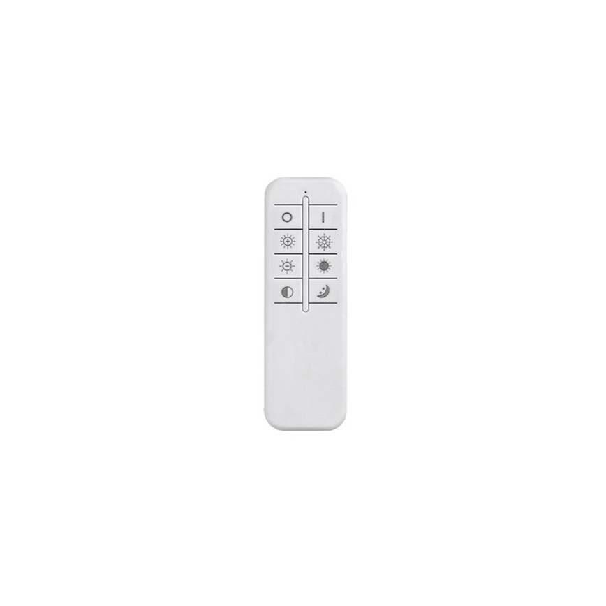 Rabalux - Dimbar LED-lampakrona med snöre LED/24W/230V ROUND + Fjärrstyrd 3000-6000K