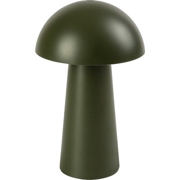 Rabalux - Dimbar touchstyrd uppladdningsbar utomhuslampa LED/1,5W/5V IP44 1200 mAh USB grön