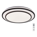 Rabalux - Dimbart LED-takarmatur LED/40W/230V 3000-6500K svart Ø 49 cm + fjärrkontroll