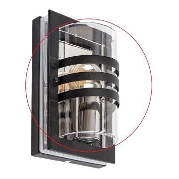 Rabalux - Ersättningsglas E27 genomskinlig