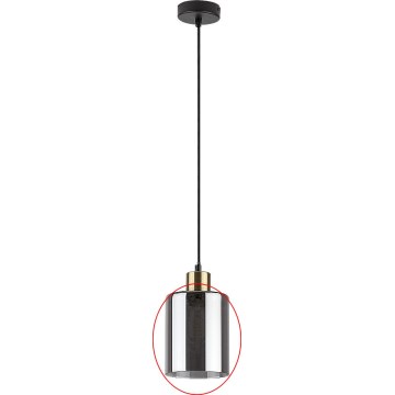 Rabalux - Ersättningsglas till E27, Ø 13 cm
