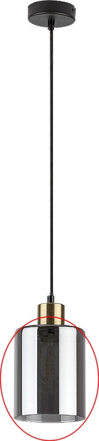Rabalux - Ersättningsglas till E27, Ø 13 cm