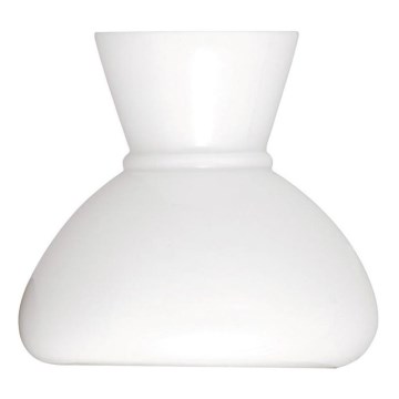 Rabalux - Ersättningsglas till ljuskrona, bordslampa och vägglampa E27 Ø 15 cm vit