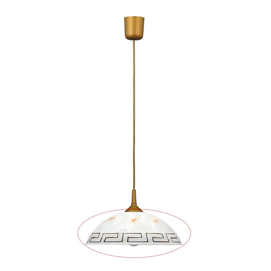 Rabalux - Ersättningsglas till ljuskrona E27 diameter 30 cm