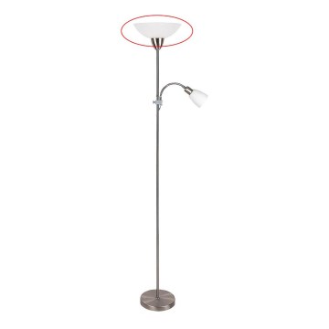 Rabalux - Ersättningsskärm för golvlampa E27 large vit
