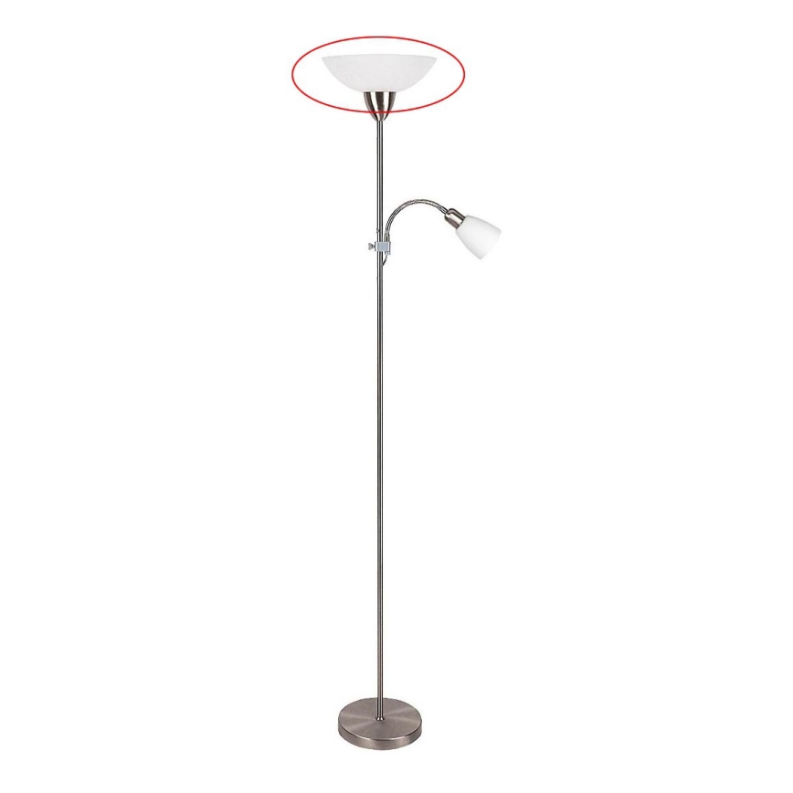 Rabalux - Ersättningsskärm för golvlampa E27 large vit