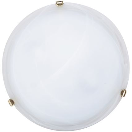 Rabalux - Esrättningsglas E27 diameter 40 cm vit