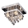 Rabalux - Fäst kristallkrona LED/23W/230V + 4xE14/40W